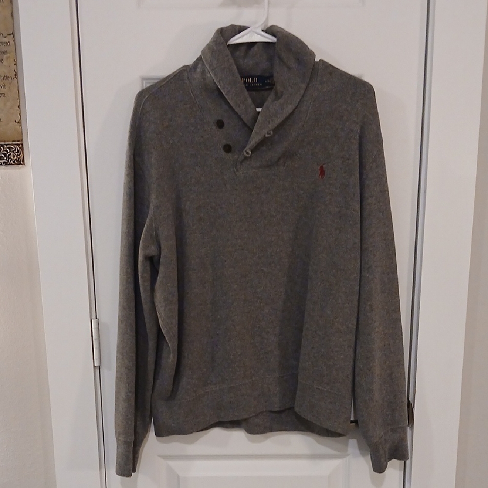 Polo by Ralph Lauren Gray Men's Turtleneck Sweater